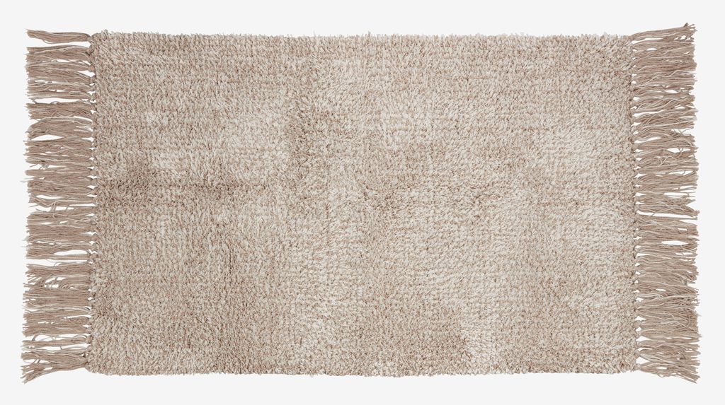 BRUNN auksinis Vonios kilimėlis BRUNN 50x80cm melanžinės smėlio spalvos KRONBORG