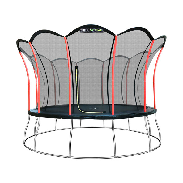 Tuintrampoline Lotus, Ø 420 cm