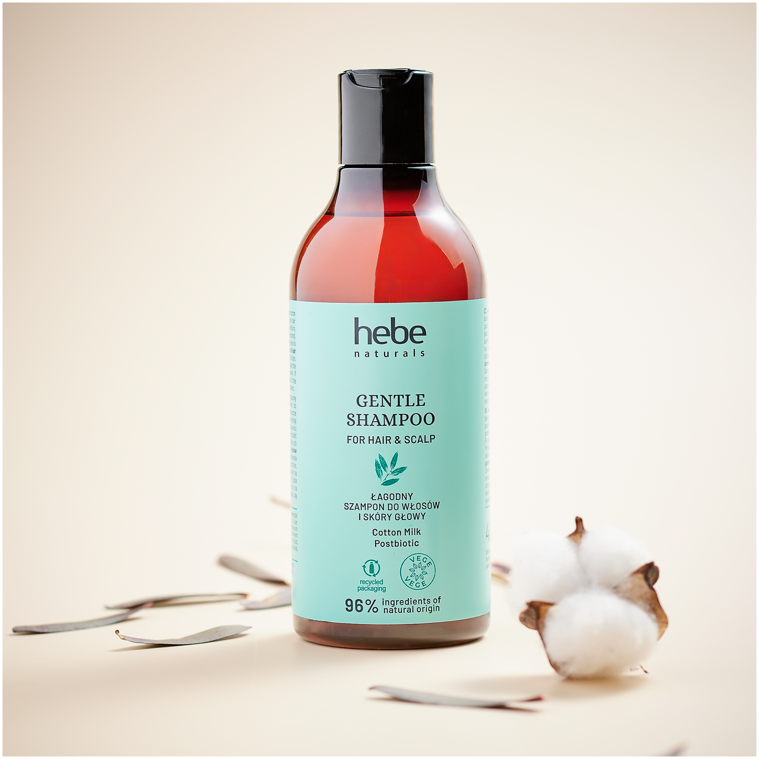 Απαλό σαμπουάν Hebe Naturals