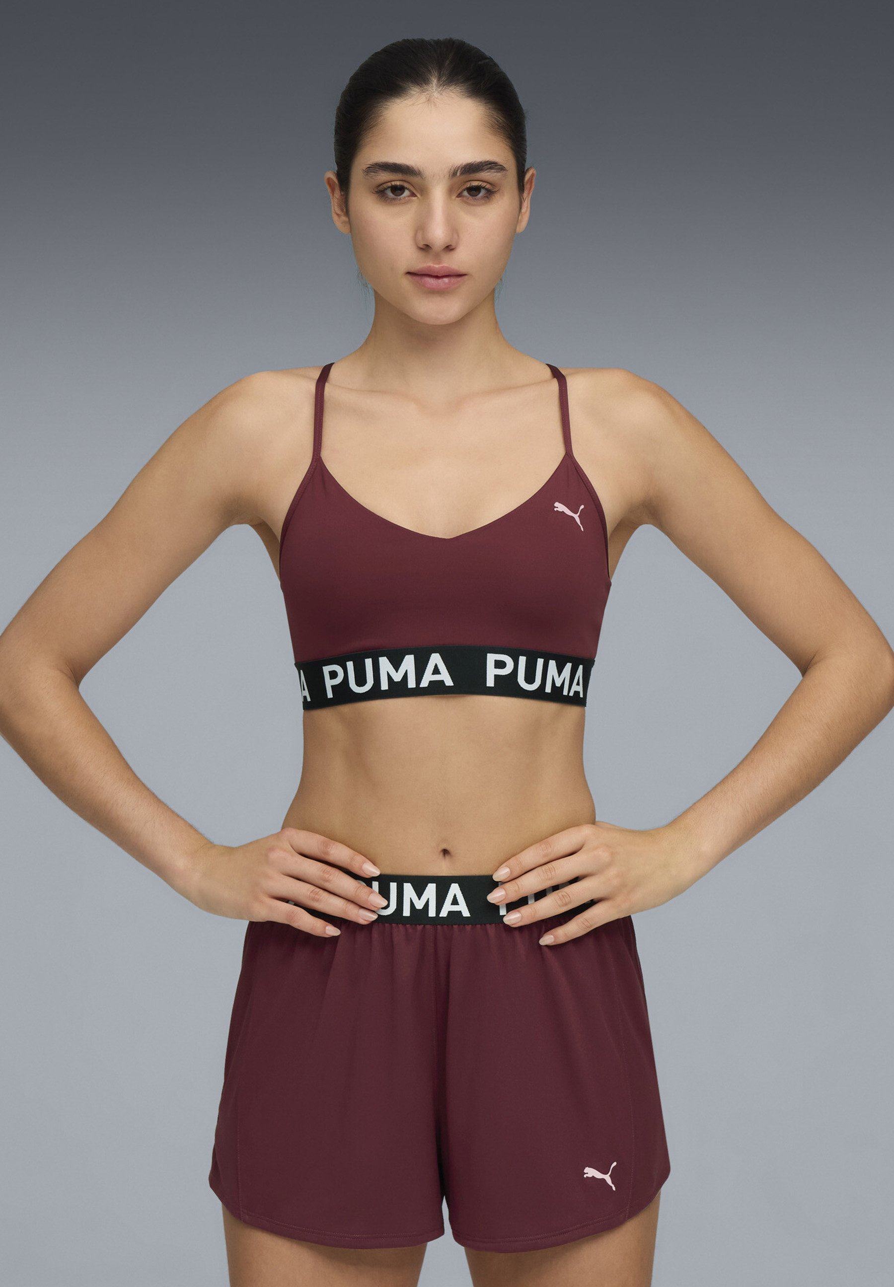 Puma kerge toestusega spordirinnahoidja - rubiinpunane läige