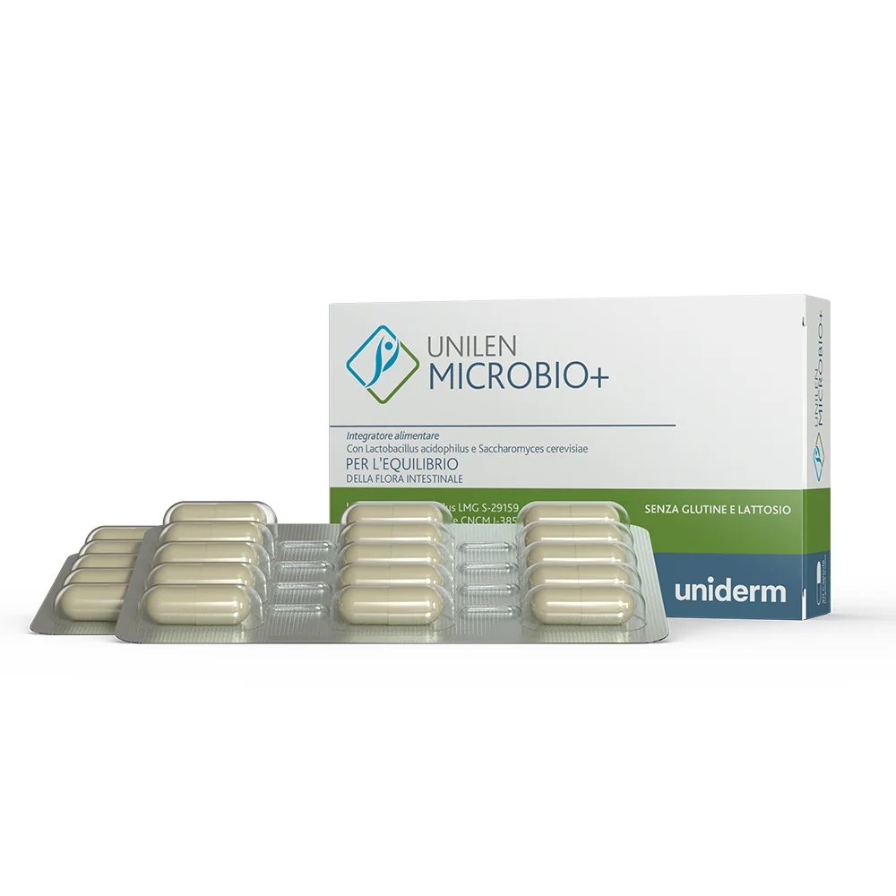 Complemento alimenticio Unilen Microbio+ 30 cápsulas