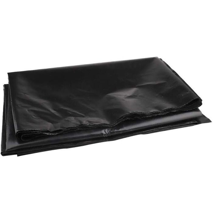 Revestimiento negro de 3 m x 3 m para estanques de peces, arroyos, fuentes y jardines acuáticos (2 × 3 m)