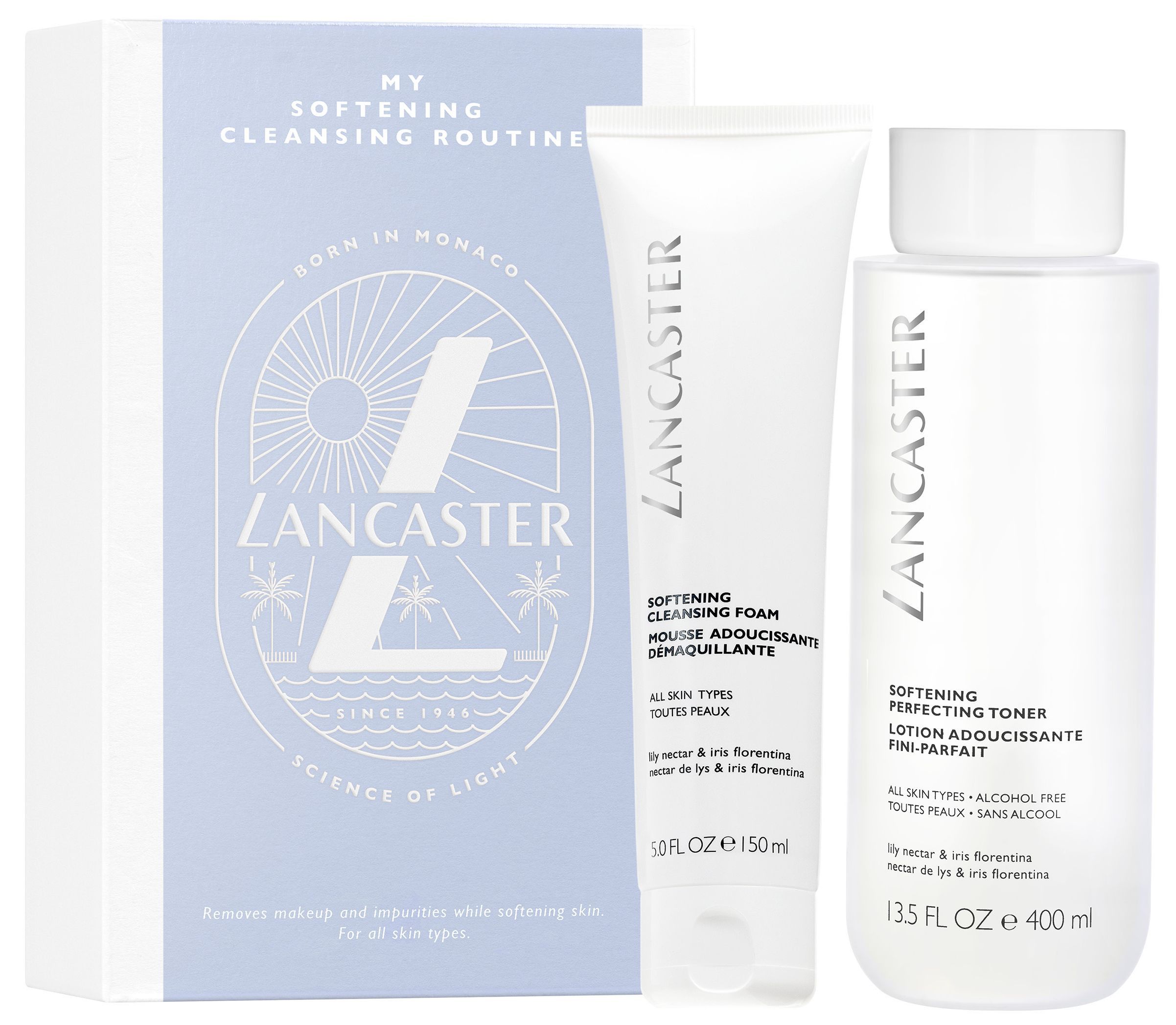 Softening Duo čišćenje lica Luksuzni čistači/tonici