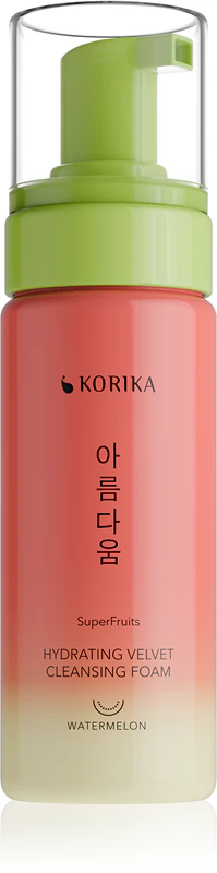 KORIKA SuperFruits Hydratačná zamatová čistiaca pena