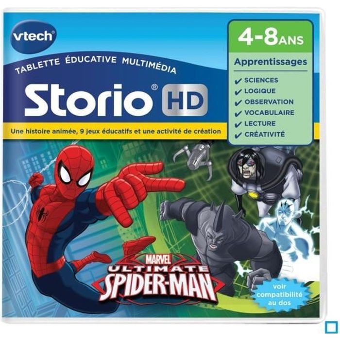 VTECH - Storio Educational Game - Spiderman