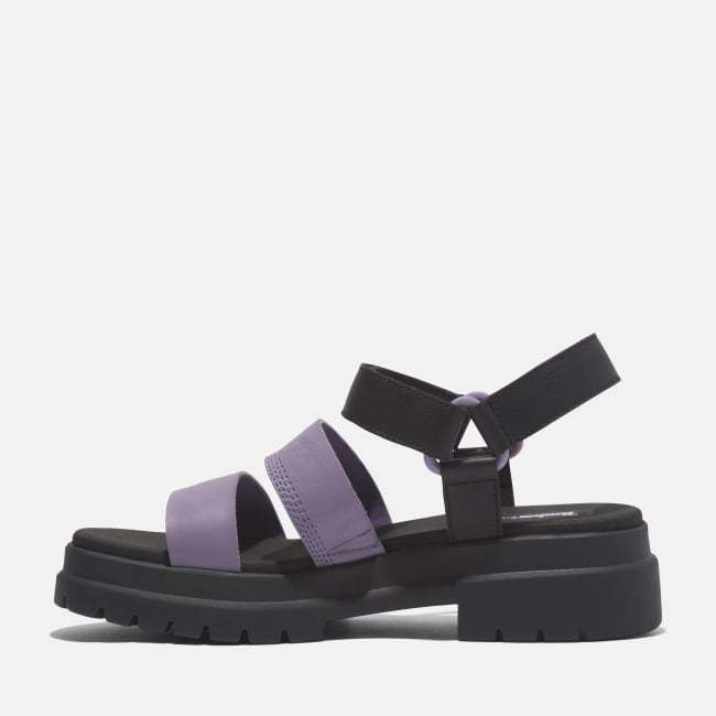 Sandalo a 3 Fasce London Vibe da Donna in viola