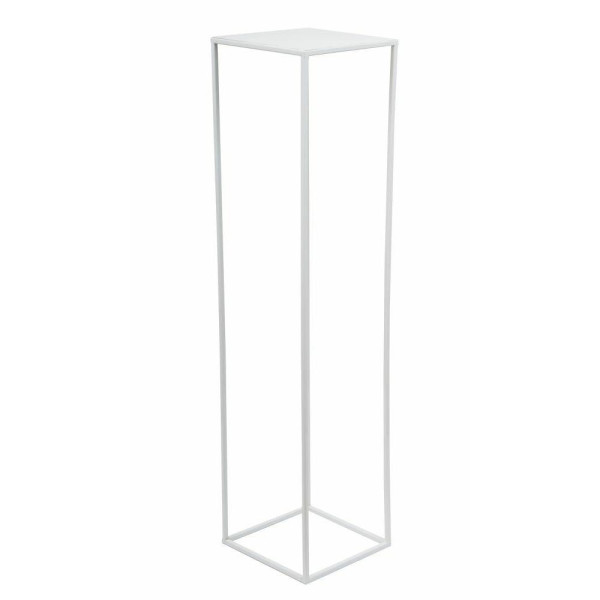 Biały nowoczesny kwietnik stojący 100 cm LOFT