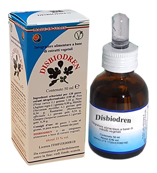 HERBOPLANET Disbiodren Druppels 50 ml