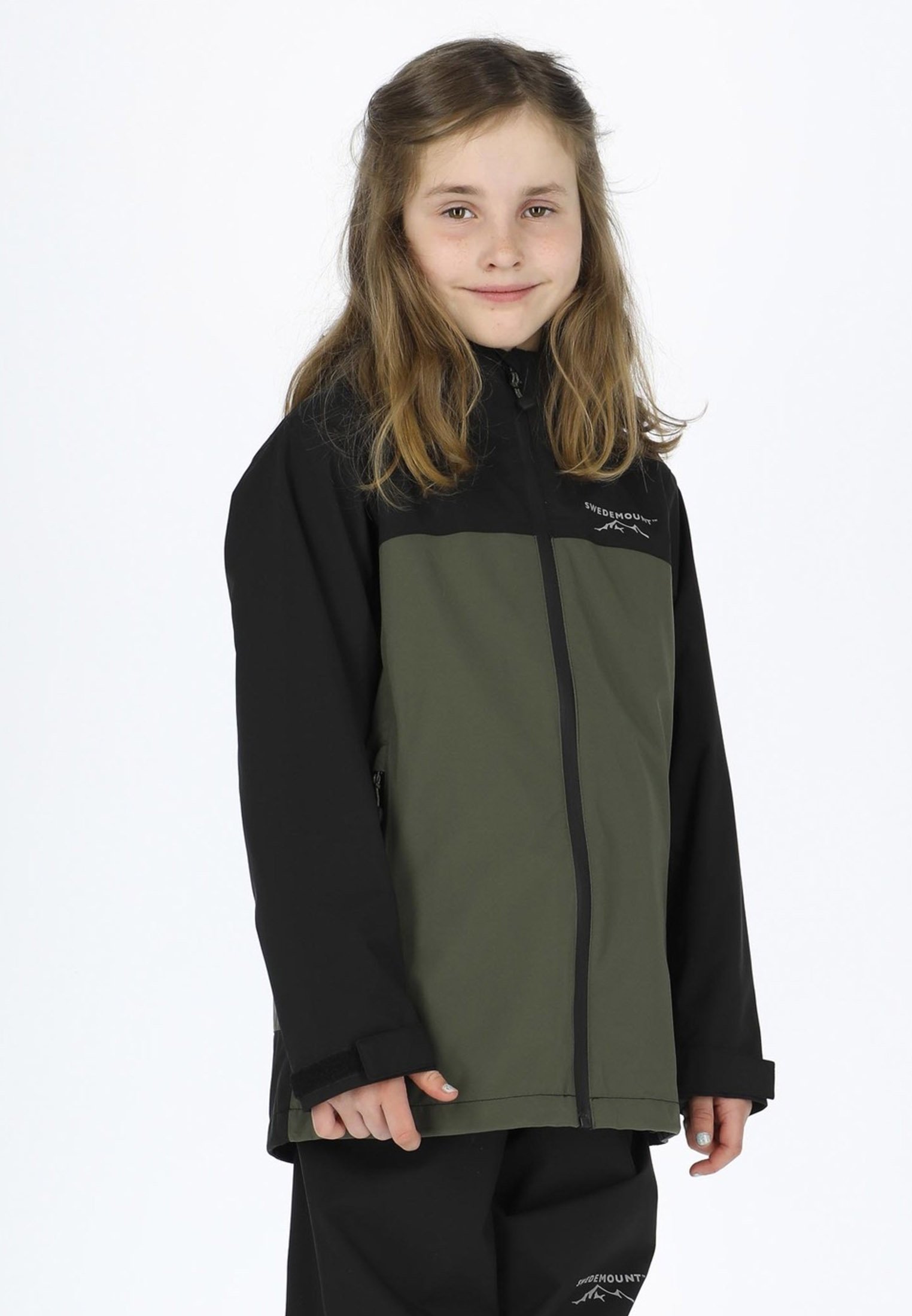 Jaqueta impermeável Swedemount BODÖ RAIN - preto oliva