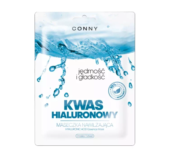 Conny maseczka nawilżająca do twarzy z kwasem hialuronowym