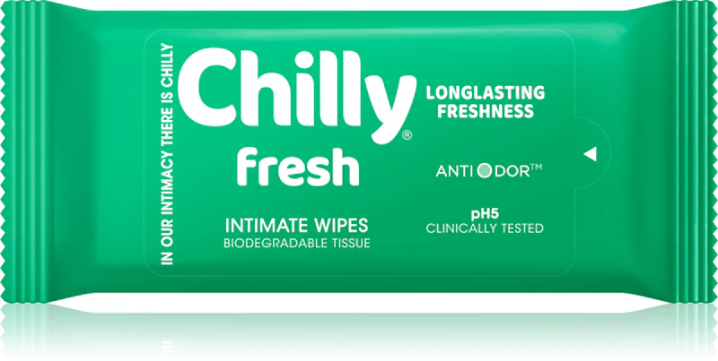Chilly Fresh Intimate Wipes intímne hygienické obrúsky