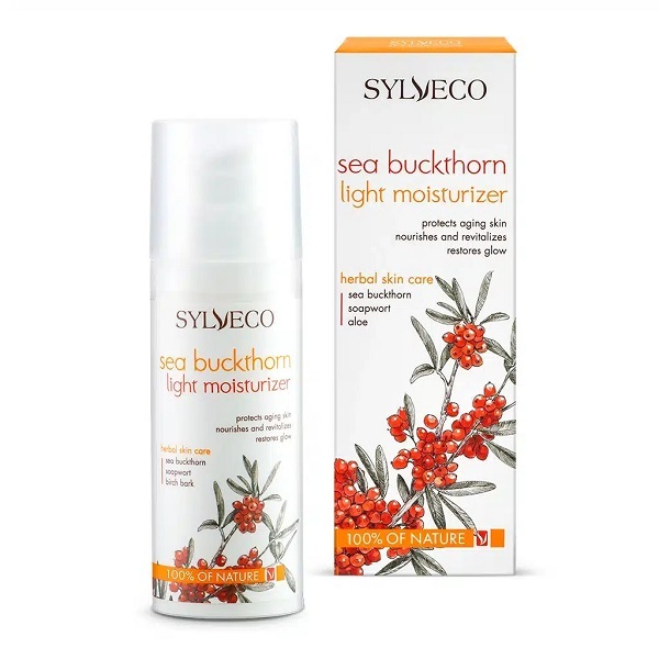 Crema hidratante ligera de espino amarillo Sylveco 50 ml