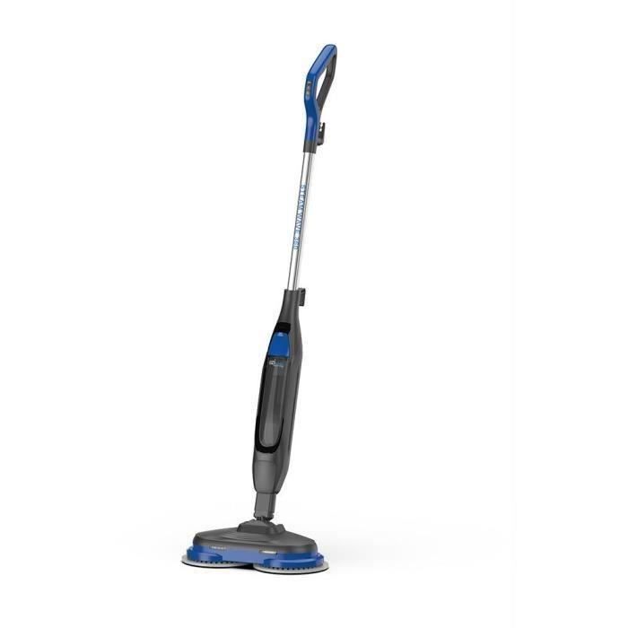 Dampfreiniger – EZICLEAN STEAM WAVE 360 – 1200 W – 24 g/min – 450 ml – Schwarz/Blau