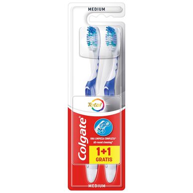 Colgate Medium -hammasharjapakkaus, 2 kpl
