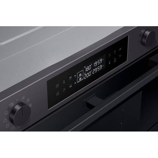 Horno empotrable - SAMSUNG - NV7B45502AB - 76 L - Limpieza pirolítica - Puerta fría