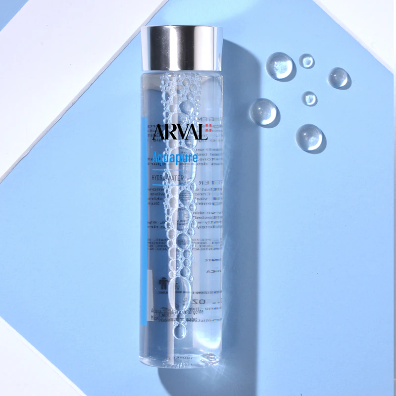 Arval Aquapure Hydra Water, água micelar refrescante e purificante.