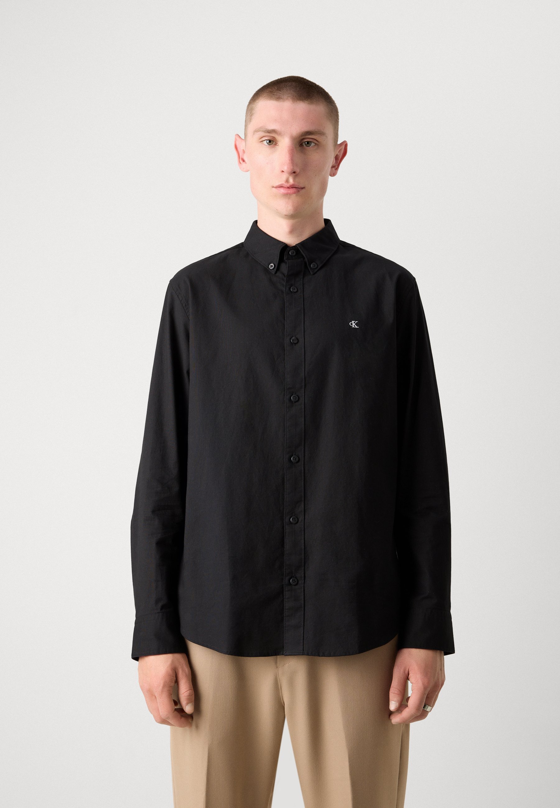CLASSIC SLIM SHIRT - Skjorte - blackCalvin Klein Jeans