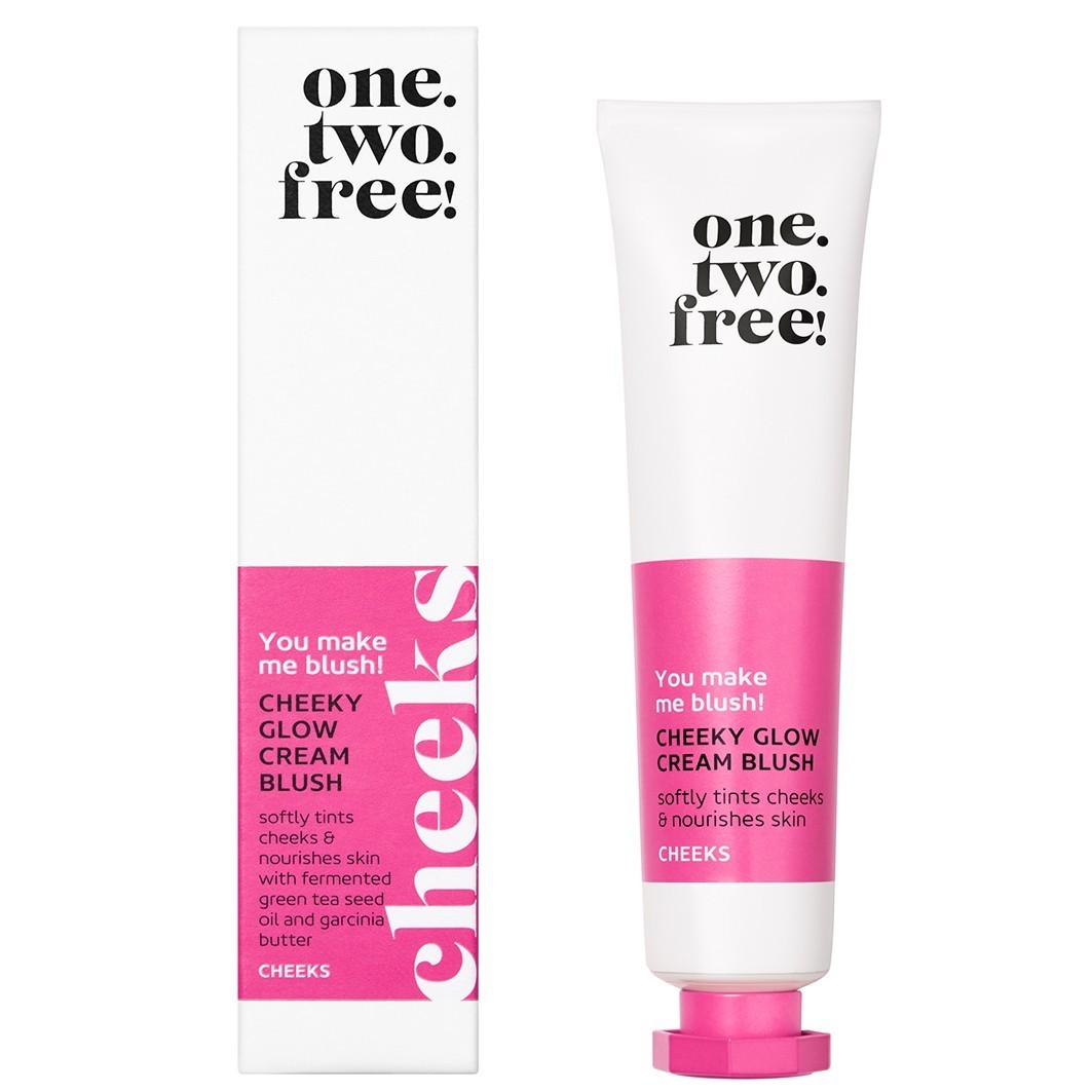 one.two.free! Blush Cheeky Glow kremasto rumenilo - 15g