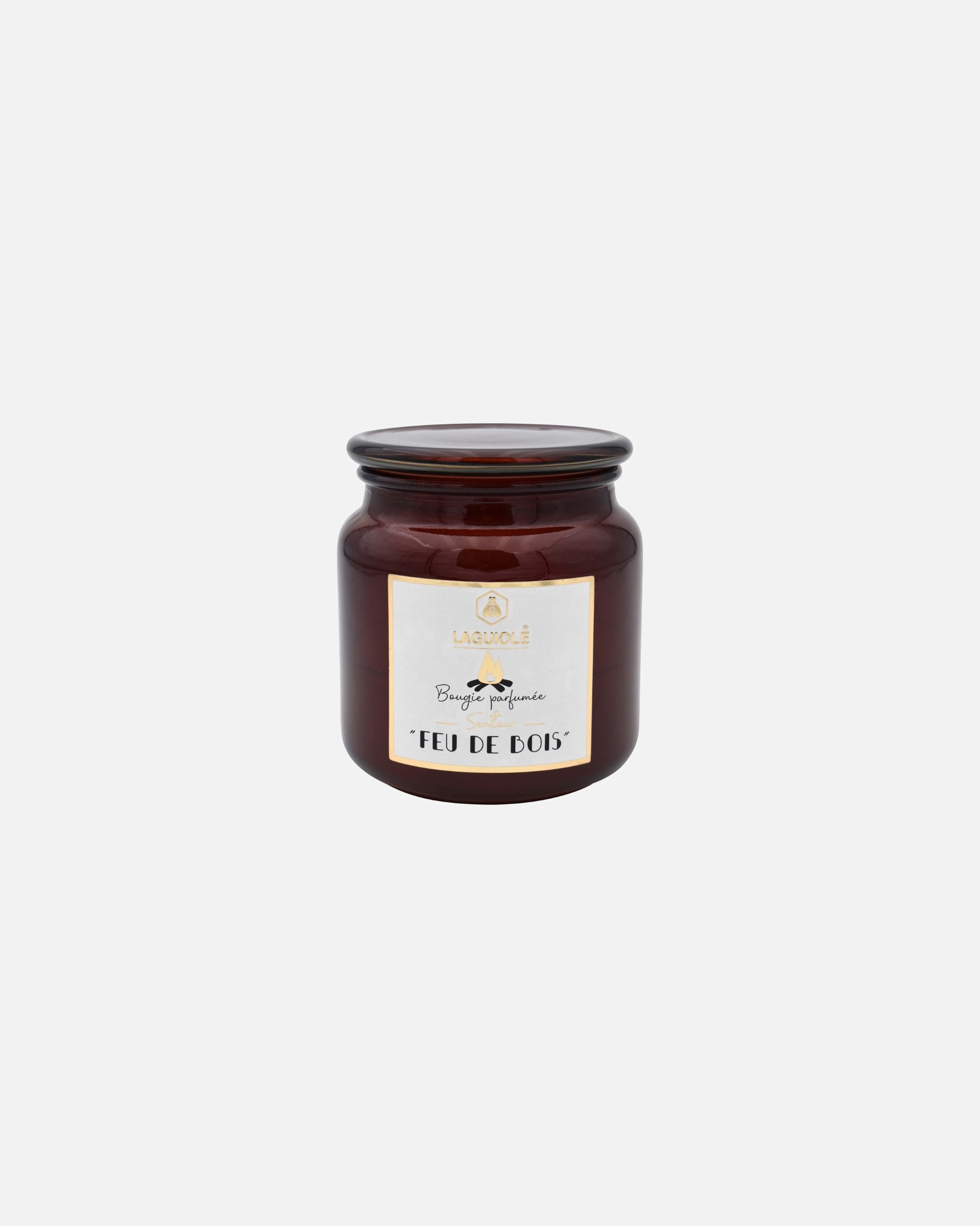 La guiole Bougie parfumée avec bouchon en verre 200 g