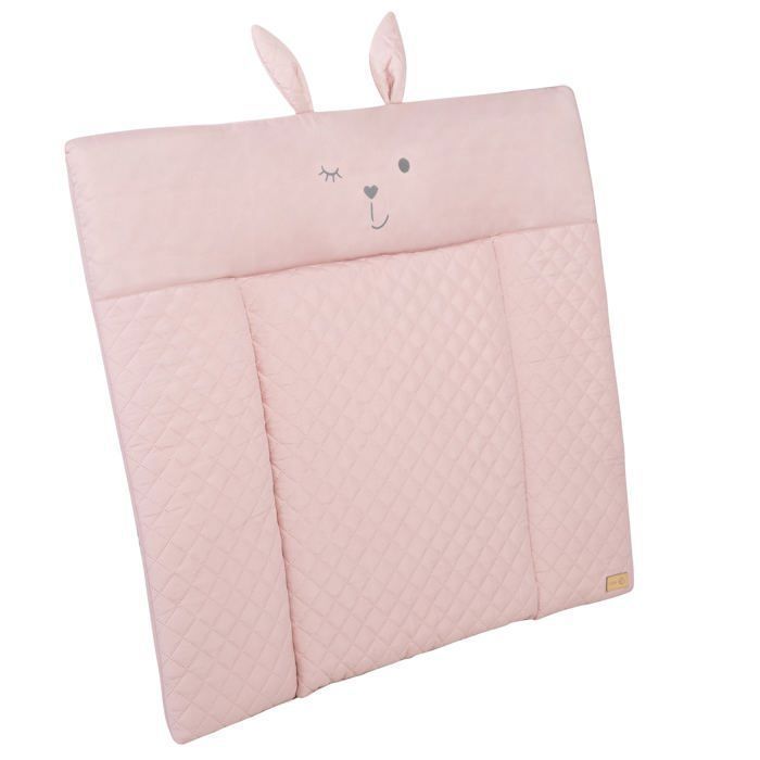 Cambiador - ROBA - Cara de conejo Lily Rosa - 85 x 75 cm - Rosa