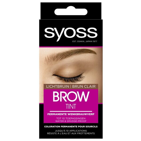 Syoss Brow Tint svijetlosmeđa trajna boja za obrve