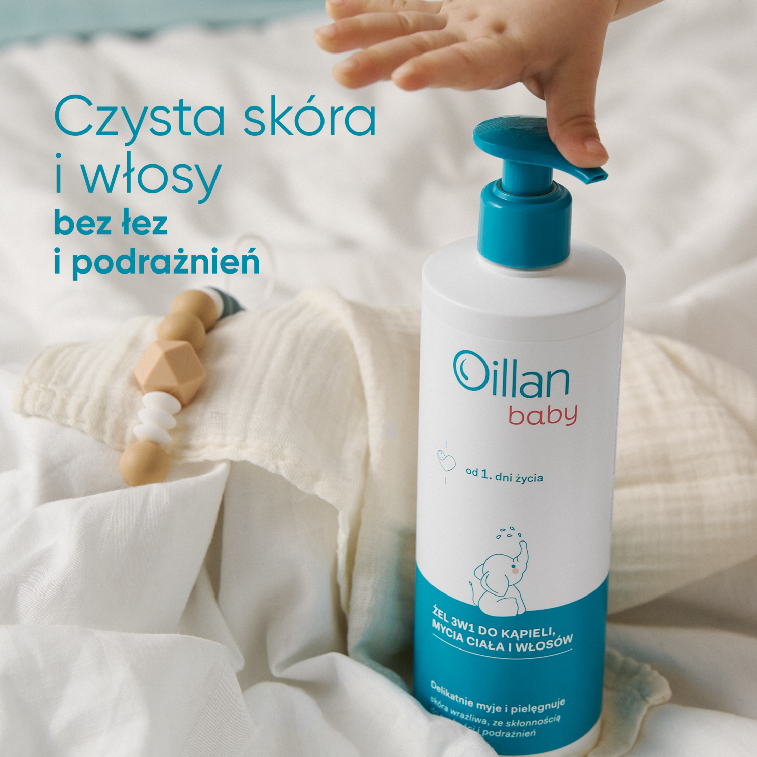 Oillan washing and bathing liquid for children from the first days of life 400ml Baby