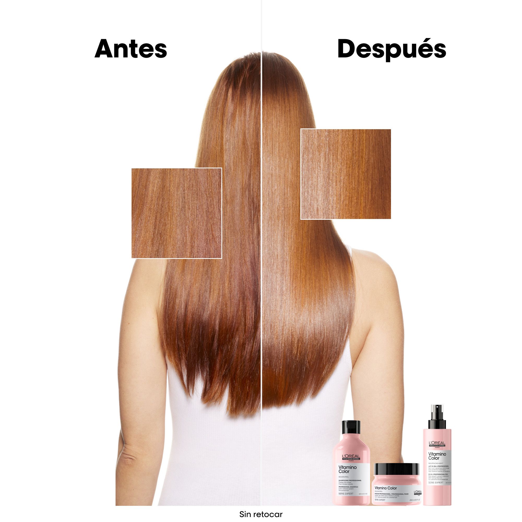 Serie Expert Vitamino Color Recharge šampón s resveratrolom pre farbené vlasy Šampóny zo salónu