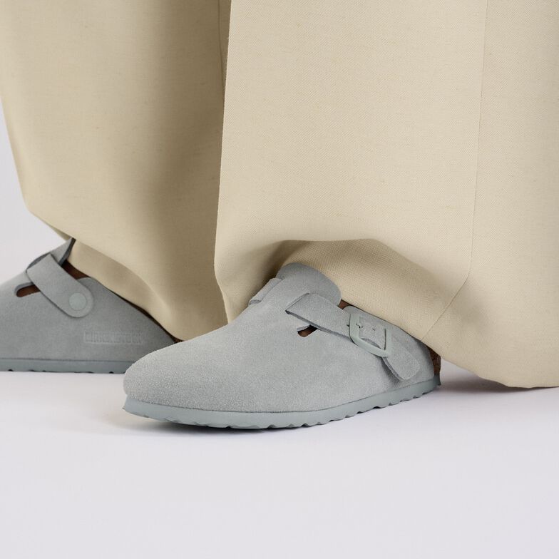 Boston Pelle scamosciata - Pure Sage Pure Sage