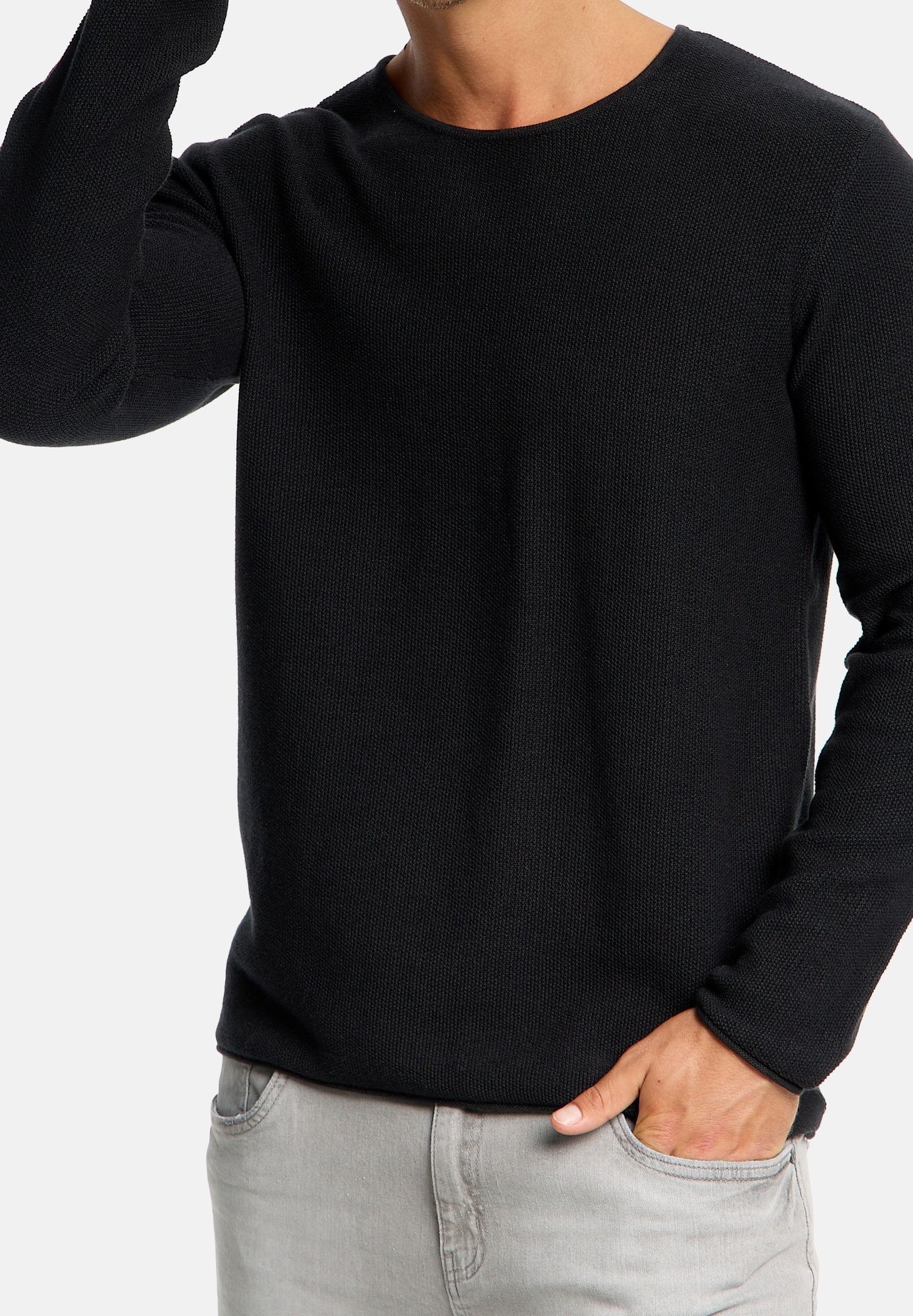 INDICODE JEANS Trui - zwart