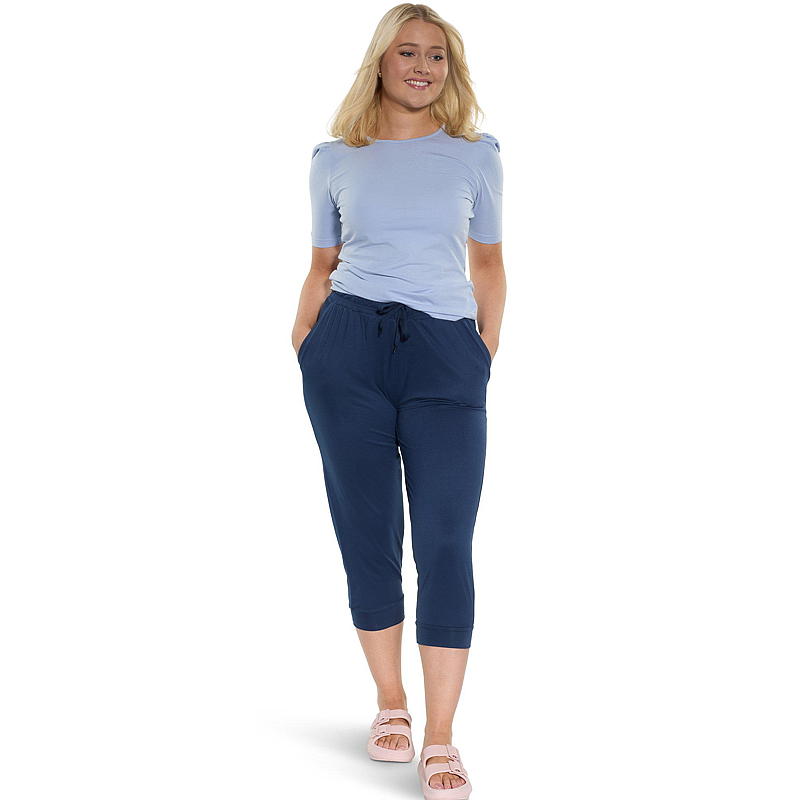 Comfortbroek maat S-XL piraten marineblauw
