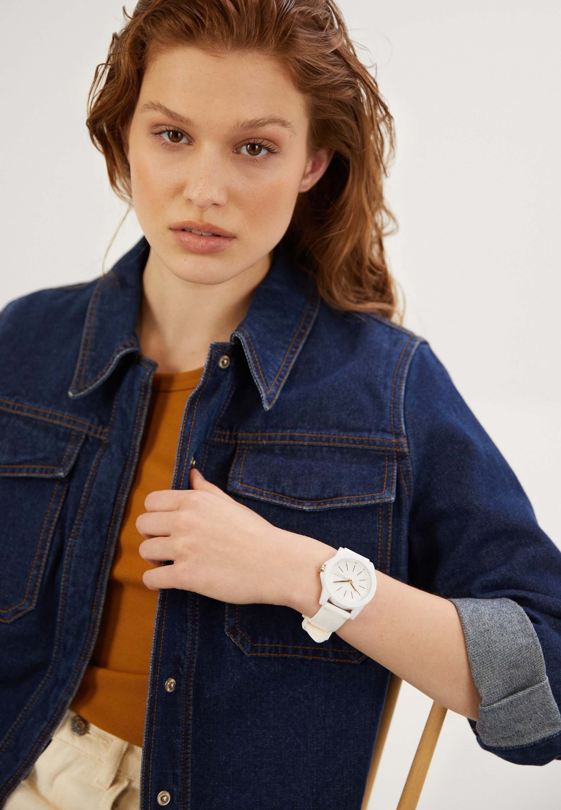 Armani Exchange SET - Relógio - branco