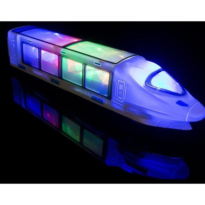 Tren eléctrico - ZGEER - Hermosos relámpagos 3D - Luces LED - Música - Para mayores de 3 años