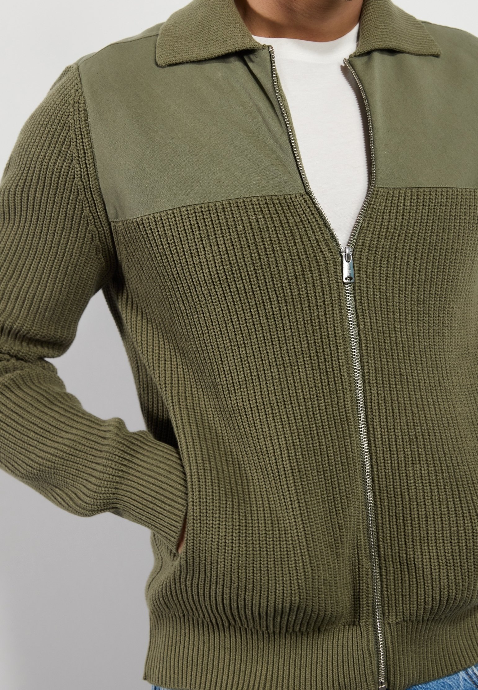 Gilet Pier One - kaki