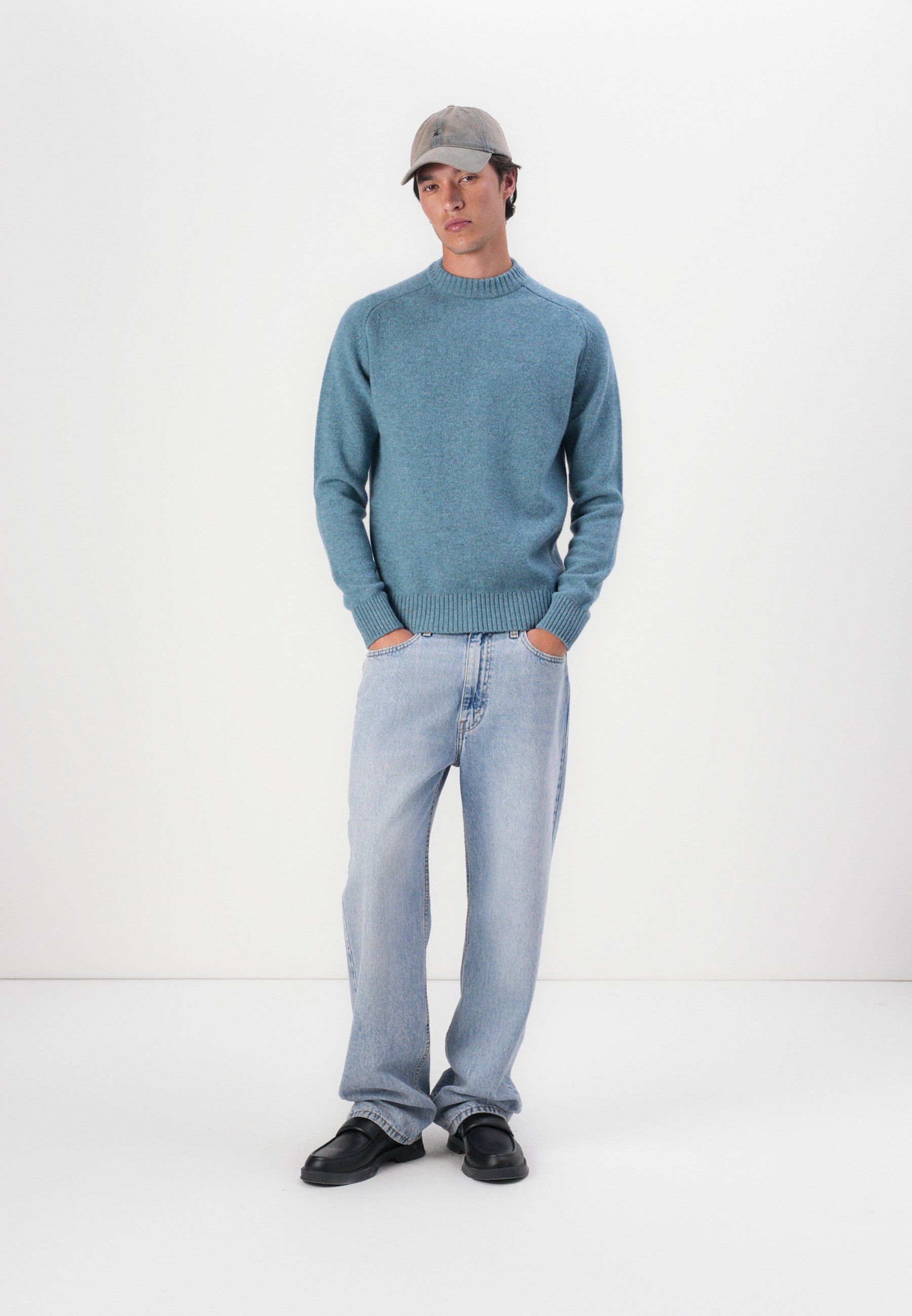 Pull Barbour GRANGETOWN - Bleu pierre