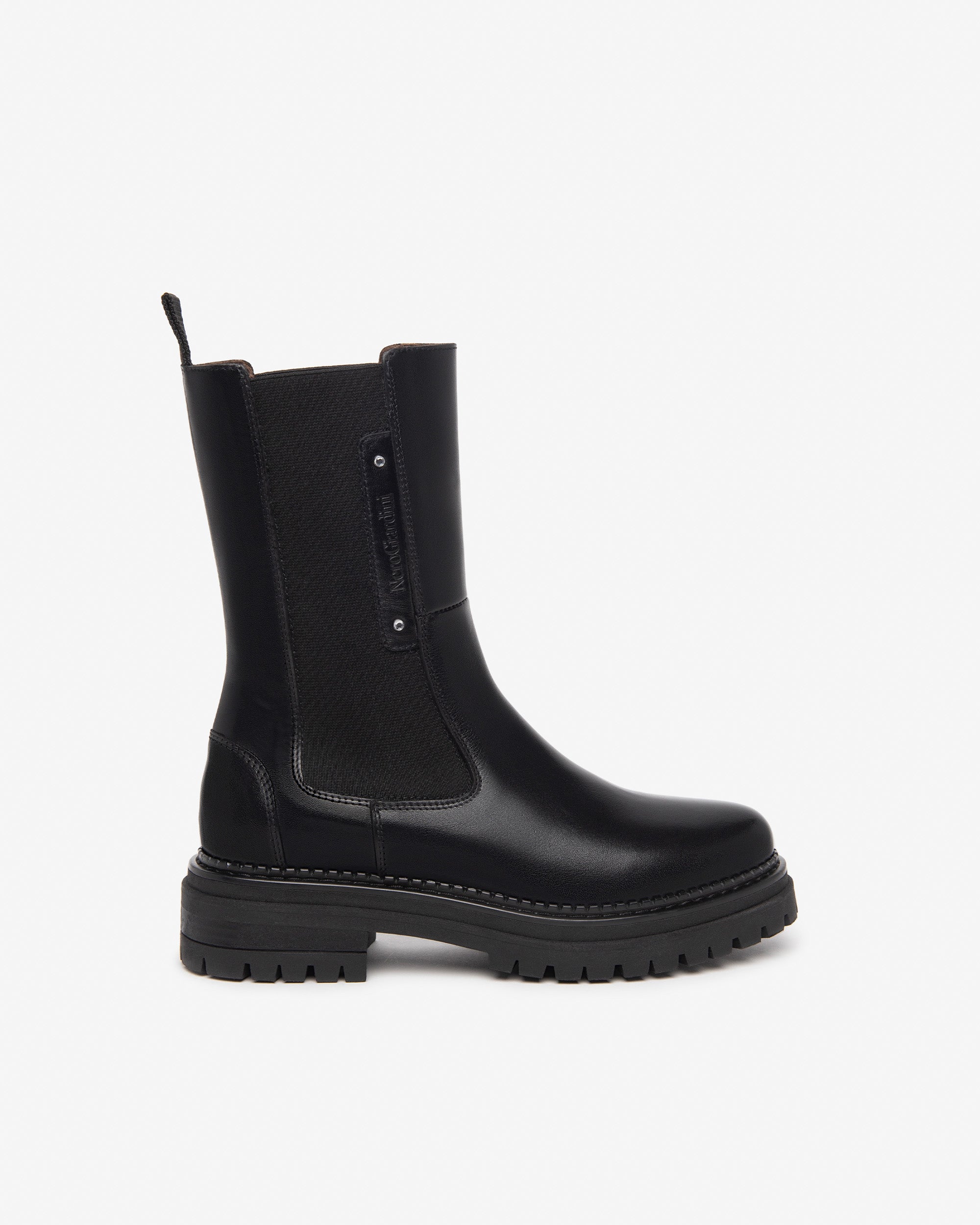  Chelsea-Boots aus Leder für Damen