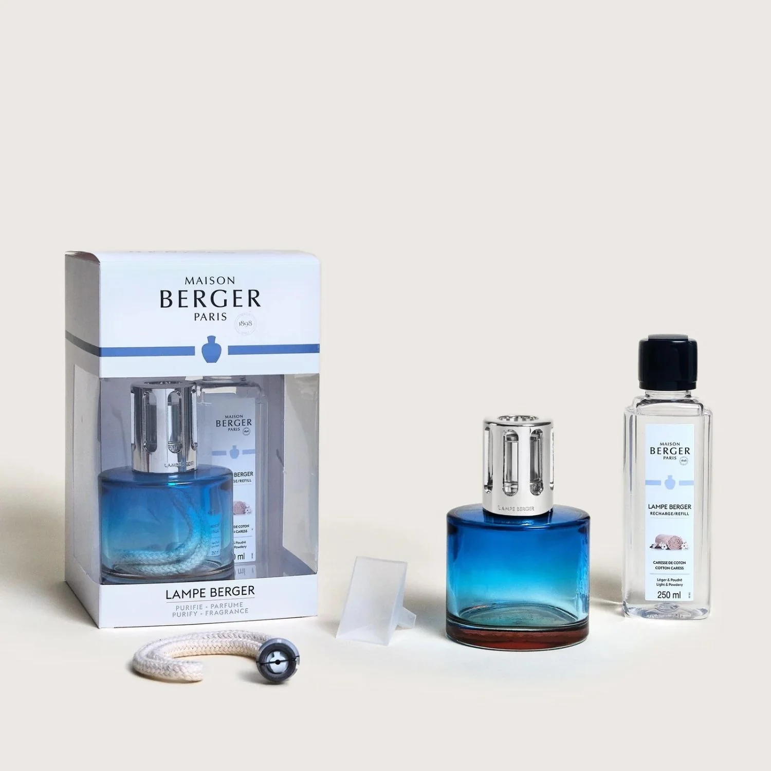 Lampe Cofanetto Pure Blue - Cofanetto con Lampada, Lampada Catalitica