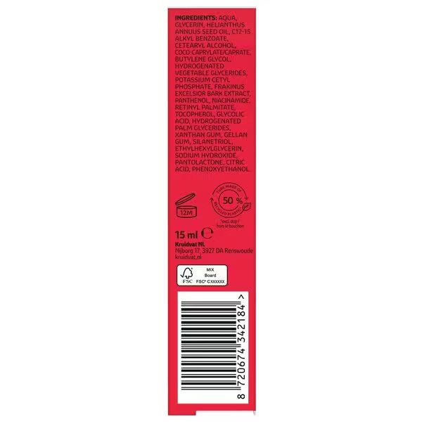Kruidvat Lifting Pro-Retinol acu krēms<br>15ml
