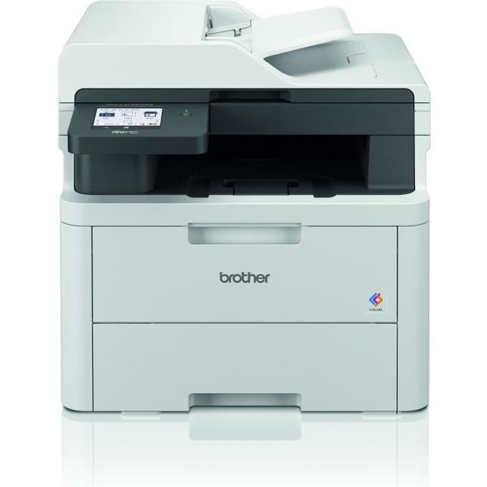 Multifunction printer - BROTHER - MFC-L3740CDWE - 4-in-1 color LED - Ethernet and Wi-Fi