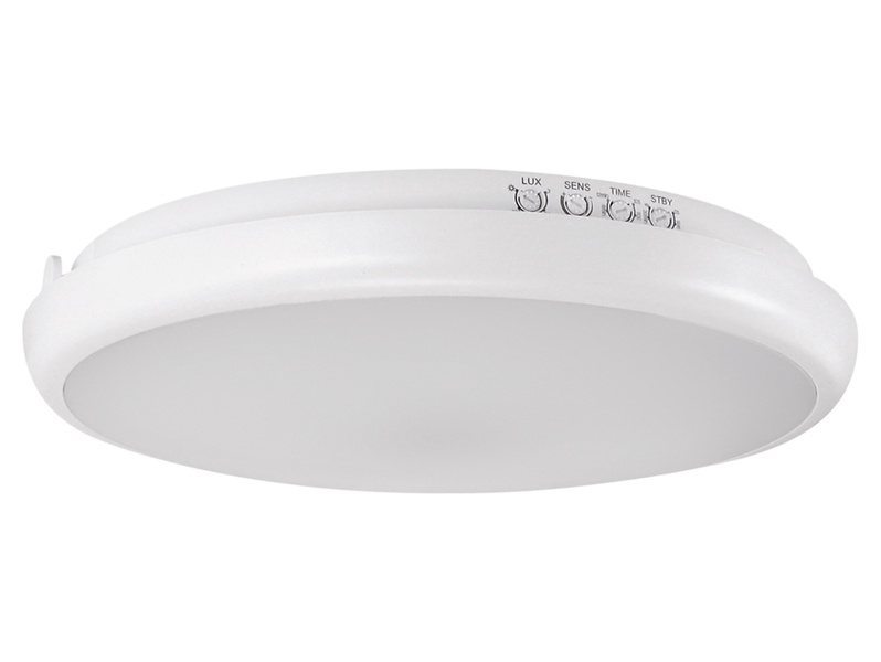 Plafon zewnętrzny Edytor LED 30 cm biały