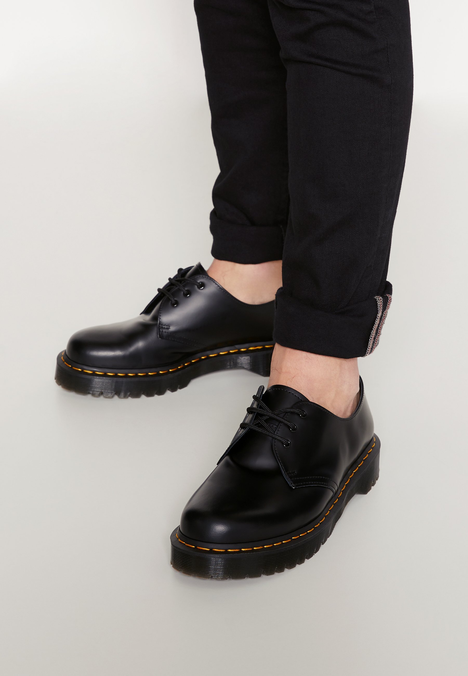 Dr. Martens 1461 BEX UNISEX - Casual veterschoenen - zwart glad