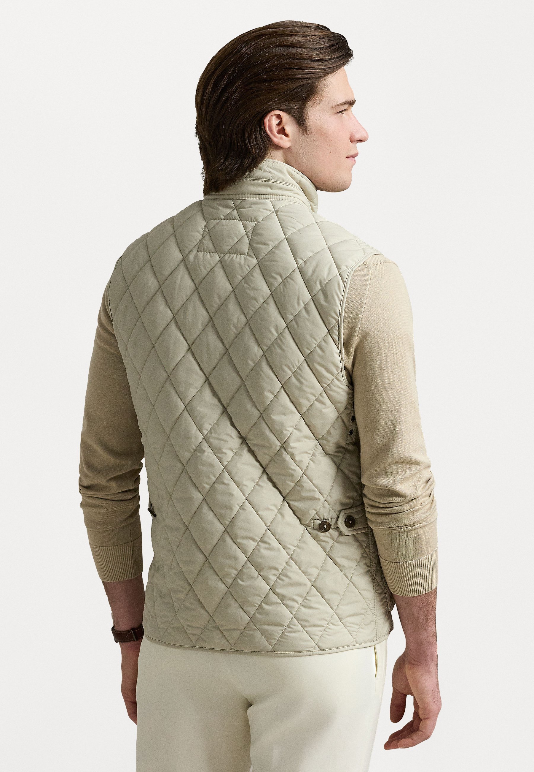 Polo Ralph Lauren THE BEATON GEWATTEERD UTILITY GILET - Vest - steengoedgrijs