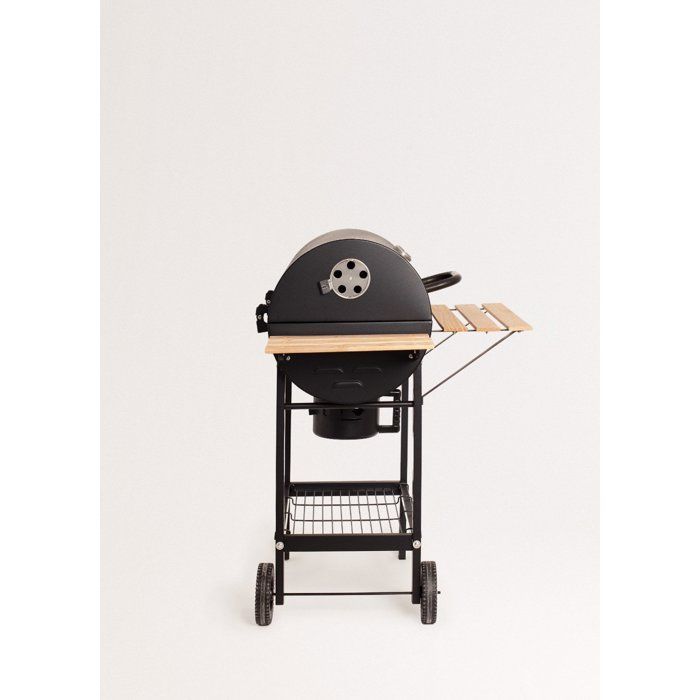 BBQ SMOKEY EASY - Barbacoa ahumadora de carbón sobre ruedas