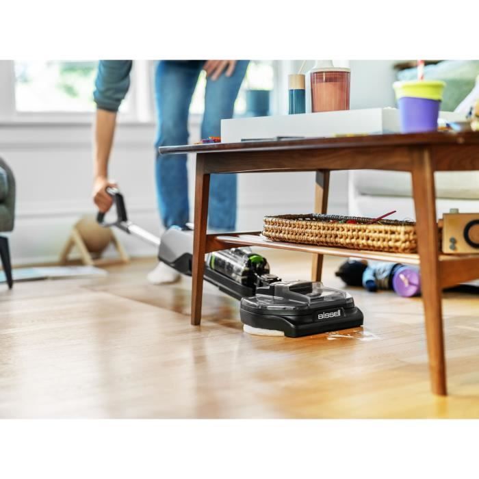 BISSELL SpinWave + Vac Pet Select - Aspirapolvere/Pulitore senza fili - 25,9 V - 3 modalità - 70 min