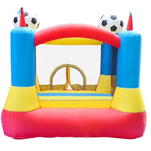  Castillo Hinchable - Football Aréna - Torres Portería L225 X P220 X H195 Cm