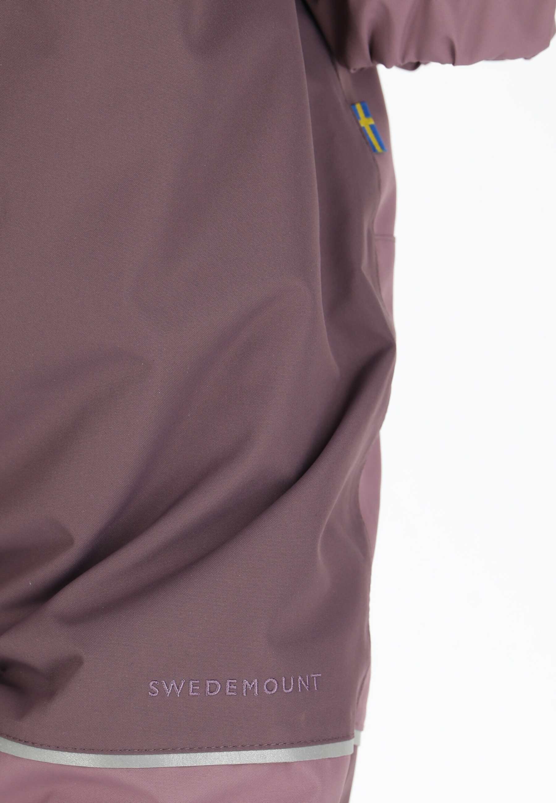 Swedemount HAFJELL OVERALL - Combinaison de neige - dk. mauve mauve pâle