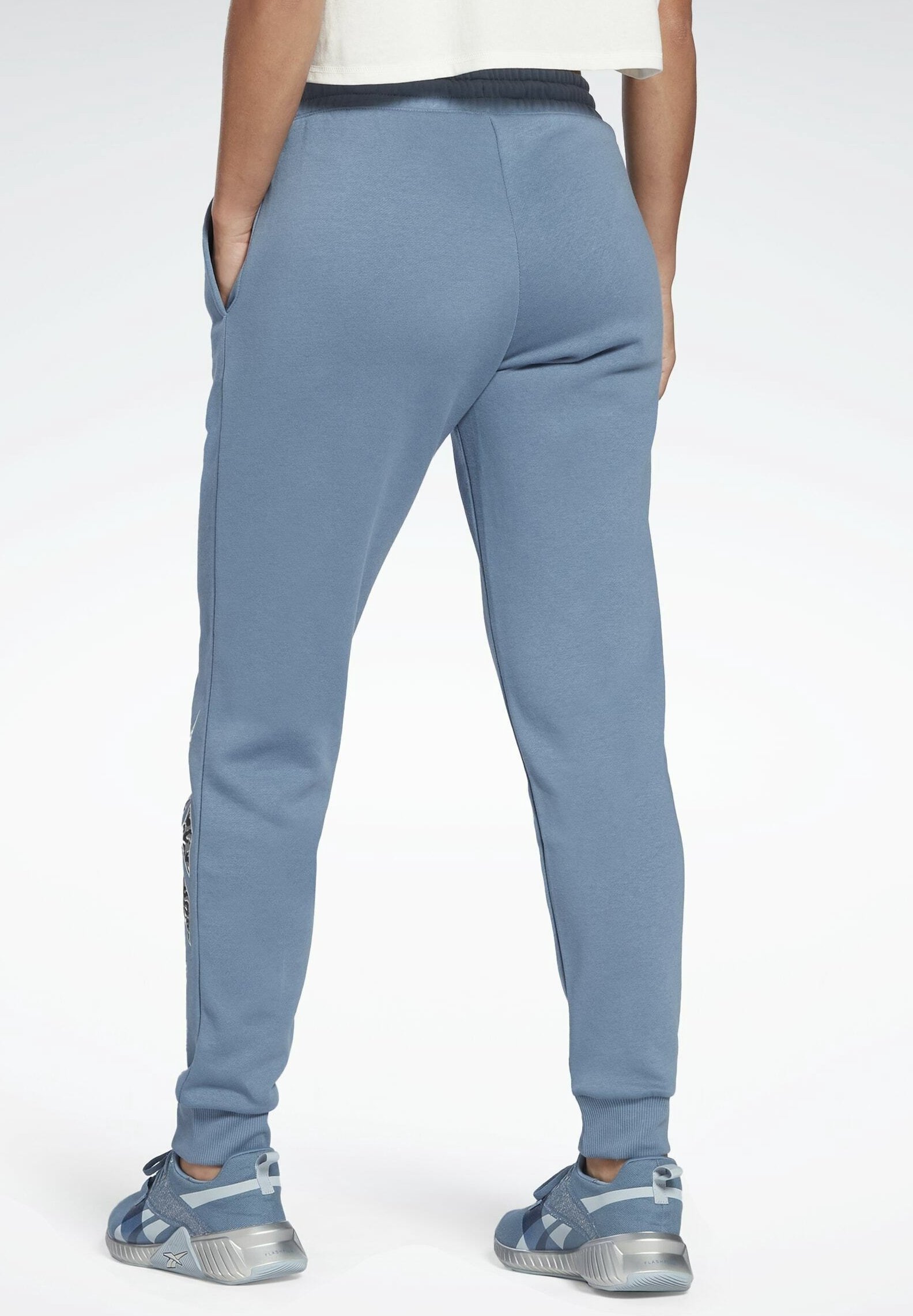 Pantaloni della tuta Reebok - blu