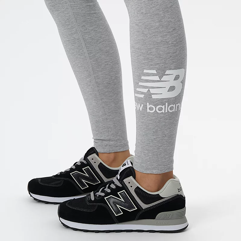 NB Essentials Leggings mit Stufenfutter für Damen – Sportgrau