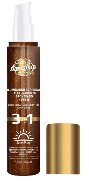 Осветљивач за тело SPF15 3-у-1 убрзивач тенa Тањари