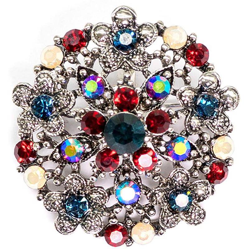 Rhinestone Fashion Hummingbird Brooch for women