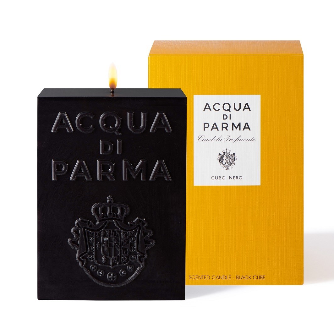 Acqua di Parma Candle Home Collection Cube Candle Black - 1000 g